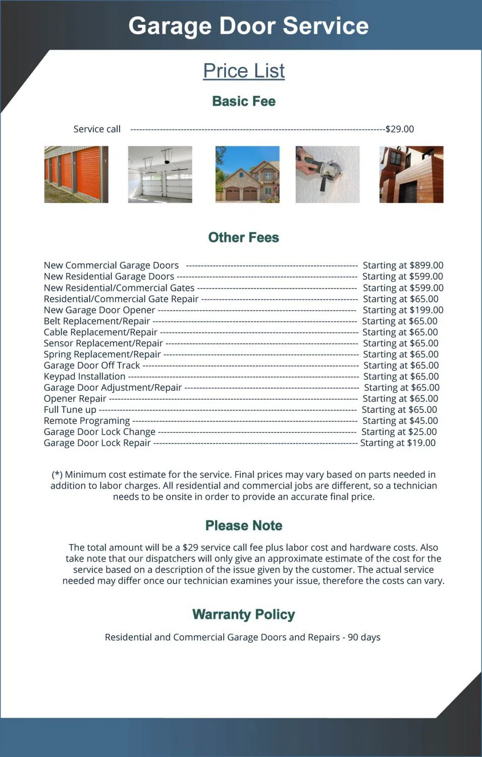 Golden Garage Door Service Tacoma, WA 253-269-7550